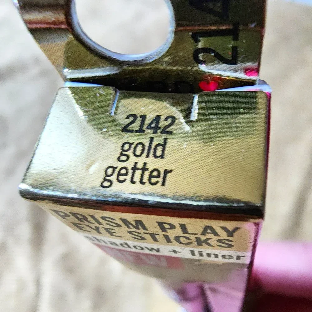 Hard Candy Prism Play Eye Shadow + Liner Stick - GOLD GETTER #2142